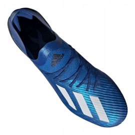 Chaussures Adidas X 19.1 Fg M EG7126 bleu 3 Chaussures Adidas X 19.1 Fg M EG7126 bleu 3