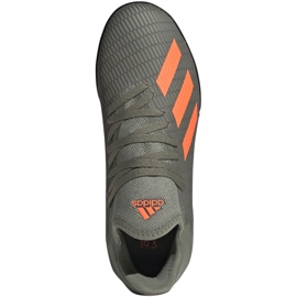 Chaussures de foot Adidas X 19.3 Tf Jr EF8375 kaki 1