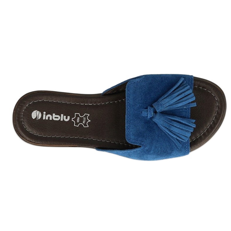 Inblu pantoufles chaussures pour femmes 158D150 bleu 2