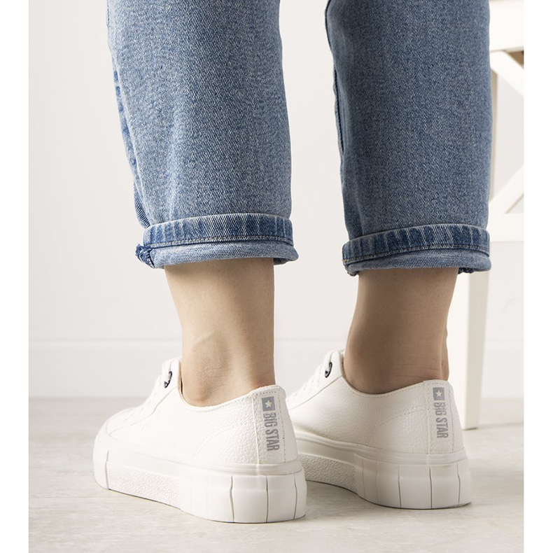 Baskets Gooby femme Big Star blanches 2 Baskets Gooby femme Big Star blanches 2