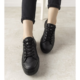 Baskets Gooby femme Big Star noires 1