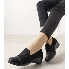 Chaussures à lacets noires Better le noir 1