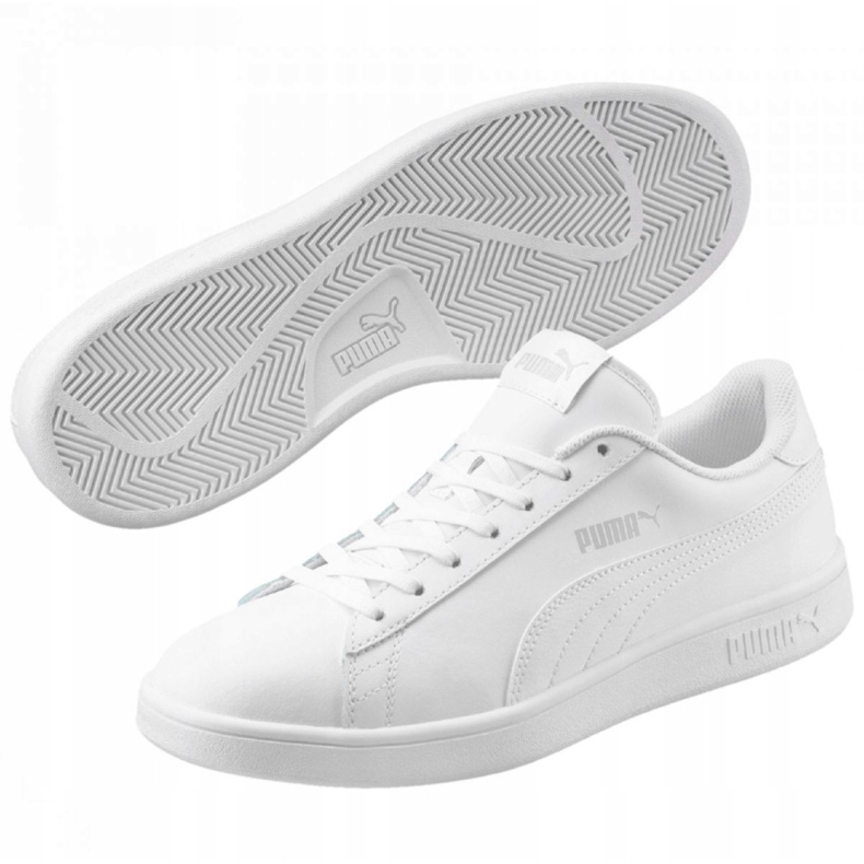 Puma Smash v2 LM 365215 07 blanche 1