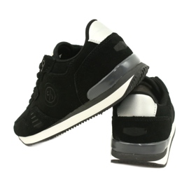 Chaussures de sport pour femmes cross jeans noir ii2r4028c le noir 4