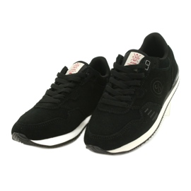 Chaussures de sport pour femmes cross jeans noir ii2r4028c le noir 2