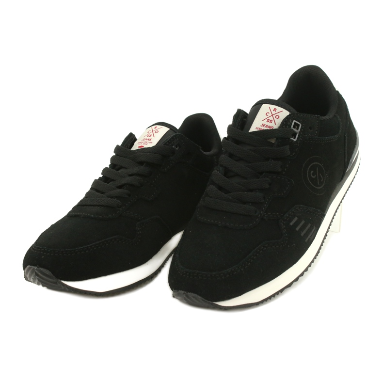 Chaussures de sport pour femmes cross jeans noir ii2r4028c le noir 2