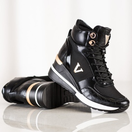 Haut VINCEZA Sneaekrsy le noir 1 Haut VINCEZA Sneaekrsy le noir 1