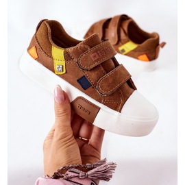 Baskets Enfant Avec Velcro Big Star II374017 Camel brun brun 6