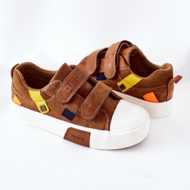 Baskets Enfant Avec Velcro Big Star II374017 Camel brun brun 5