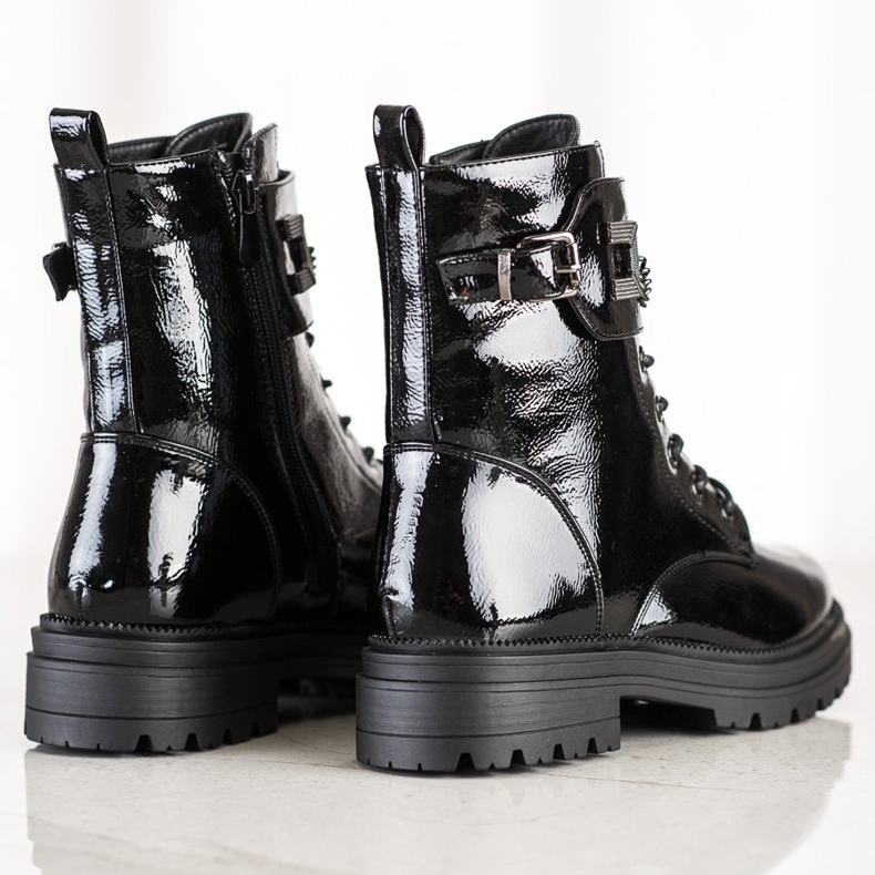 S. BARSKI Ouvriers Laqués Avec Chaîne S.BARSKI le noir 1