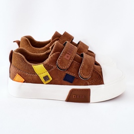 Baskets Enfant Avec Velcro Big Star II374017 Camel brun brun 3
