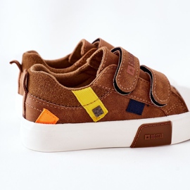 Baskets Enfant Avec Velcro Big Star II374017 Camel brun brun 4