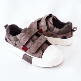 Baskets Enfant Avec Velcro Big Star II374018 Gris 1