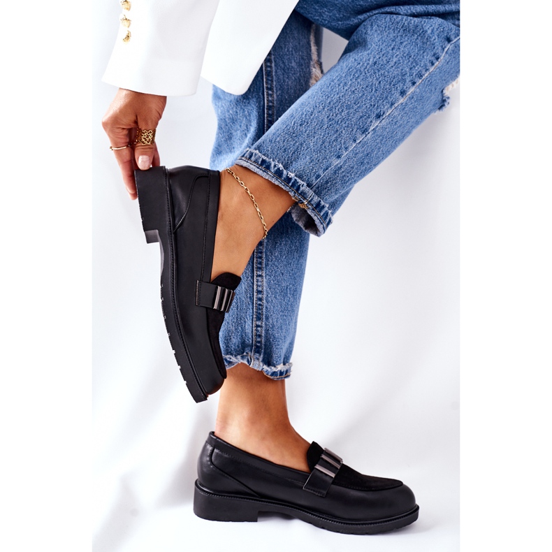 S.Barski Chaussures noires pour femmes de Montius 1