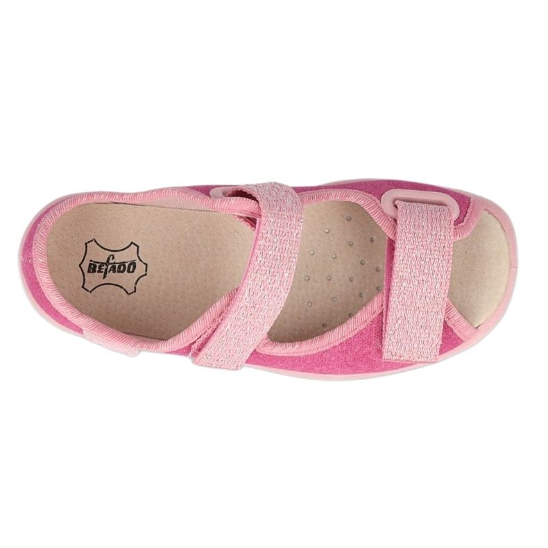 Chaussures enfant Befado 869X162 rose 2 Chaussures enfant Befado 869X162 rose 2