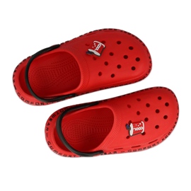 Chaussons mousse enfant Befado - rouge 159Y102 3
