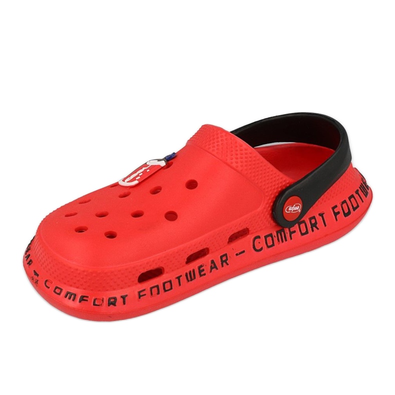 Chaussons mousse enfant Befado - rouge 159Y102 4