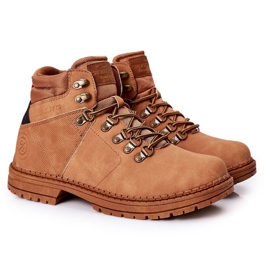 Chaussures Trekking Homme Cross Jeans EE1R4031C Camel brun 2