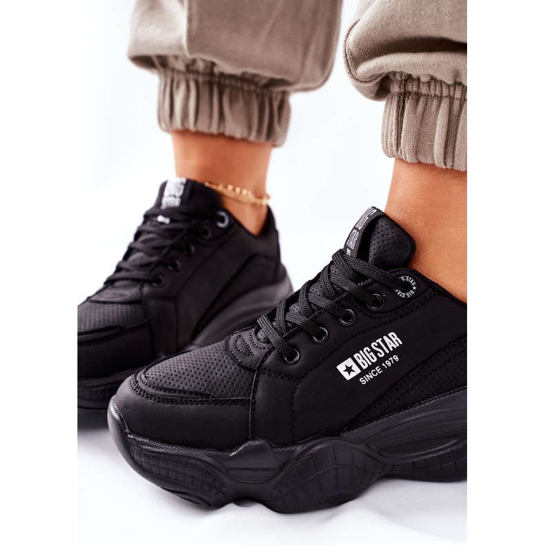 Chaussures de sport pour femmes Memory Foam Big Star II274356 Noir 1