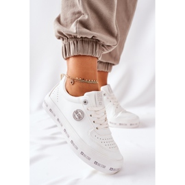 Baskets en cuir On The Big Star II274075 Platform Blanc blanche 3