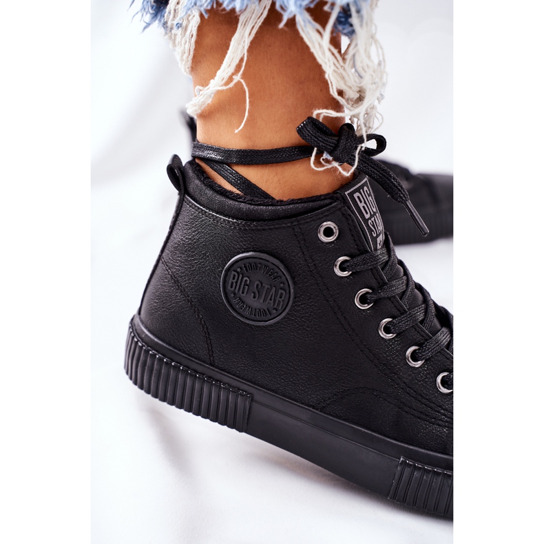 Baskets Haute Isolation Big Star II274157 Noir le noir 1 Baskets Haute Isolation Big Star II274157 Noir le noir 1