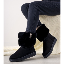 Bottes de neige Big Star noires pour femmes Drave II 274123 1