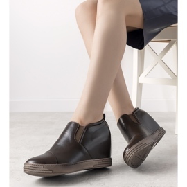 Baskets femme Jayla marron brun 1