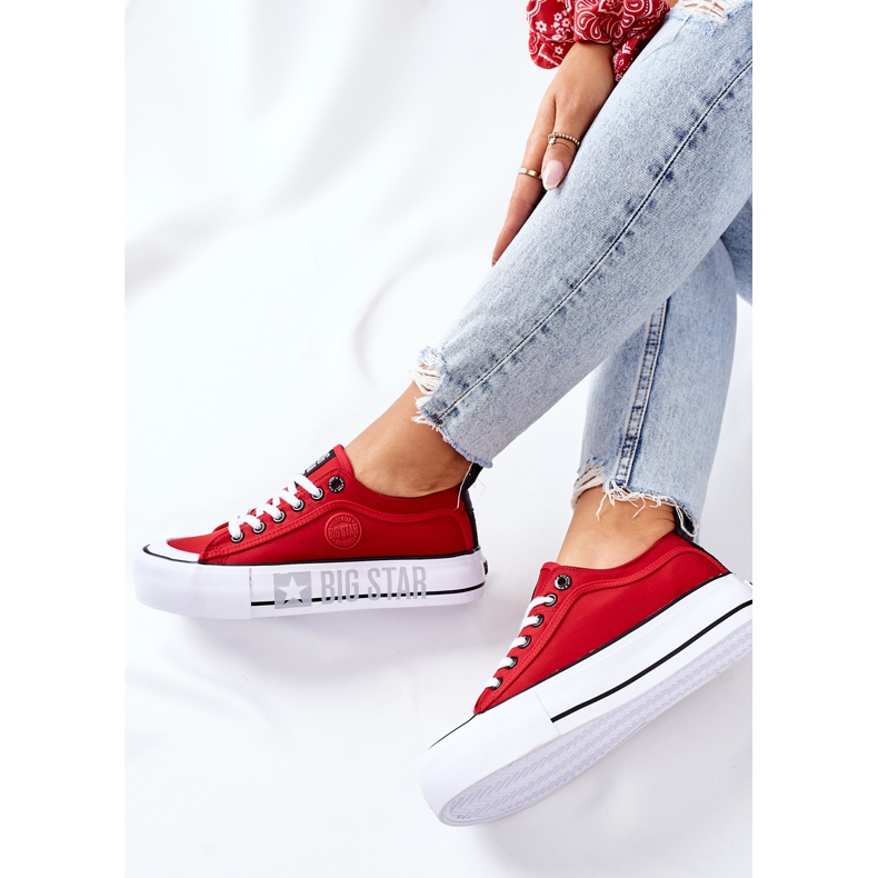 Baskets Sur la plateforme Big Star II274025 Rouge 1 Baskets Sur la plateforme Big Star II274025 Rouge 1
