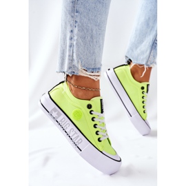 Baskets On The Big Star II274022 plate-forme jaune fluo 5
