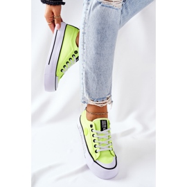 Baskets On The Big Star II274022 plate-forme jaune fluo 8