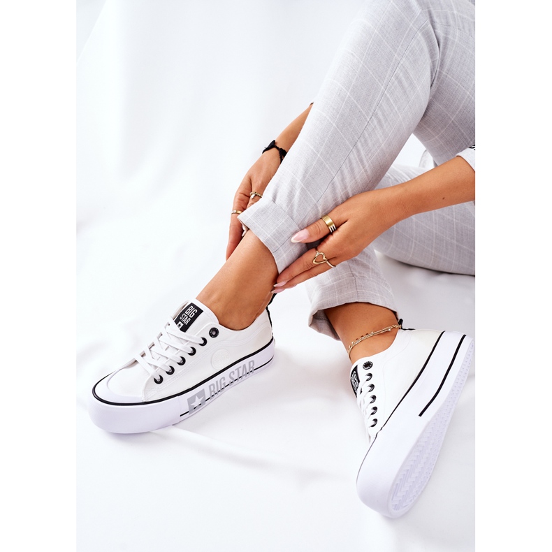 Baskets On The Big Star II274021 Platform Blanc 1
