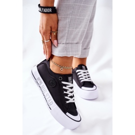 Baskets On The Big Star II274019 Black Platform noir 2