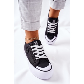 Baskets On The Big Star II274019 Black Platform le noir 6