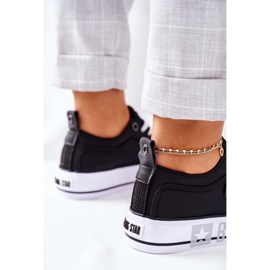 Baskets On The Big Star II274019 Black Platform le noir 7