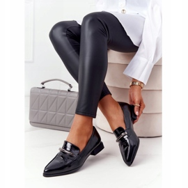 S.Barski Mocassins Elégants S. Barski Premium Laqué Noir le noir 5