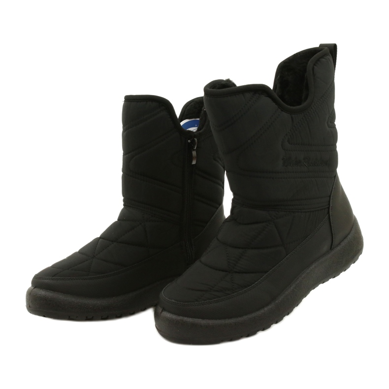 Evento Bottes de neige pour femmes nouvelles résistantes à l'eau 21SN26-4276 Black noir 4