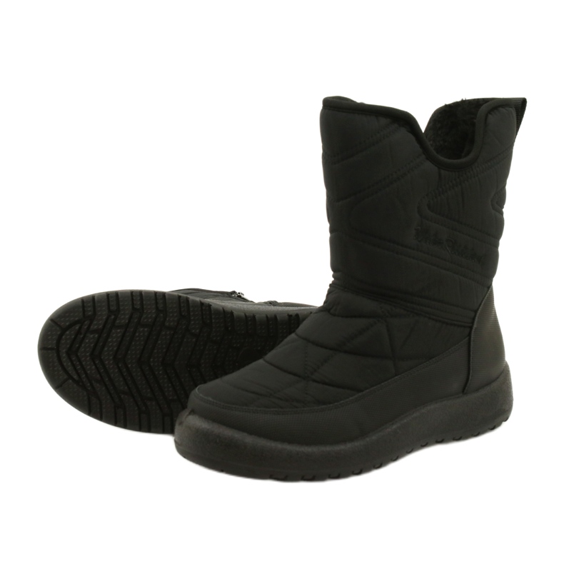 Evento Bottes de neige pour femmes nouvelles résistantes à l'eau 21SN26-4276 Black noir 7