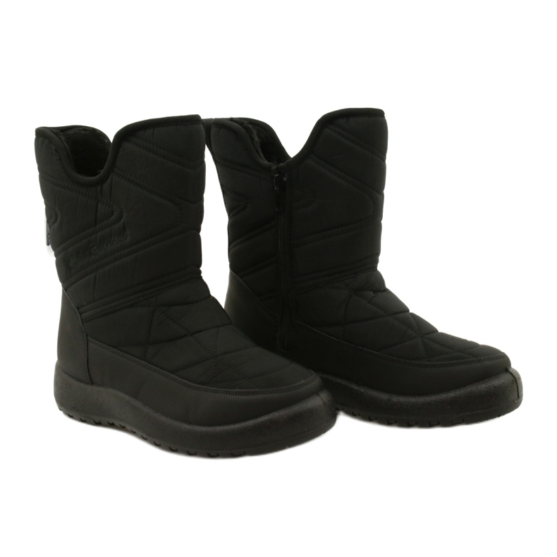 Evento Bottes de neige pour femmes nouvelles résistantes à l'eau 21SN26-4276 Black le noir 6