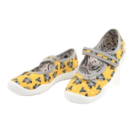 Chaussures enfant Befado 114X424 gris doré 3