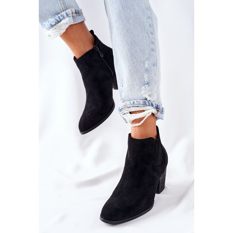 Bottes Classiques En Daim Pour Femmes Noir Flashbrook 2