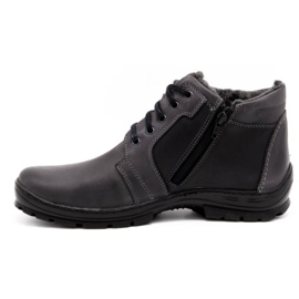 Polbut Chaussures d'hiver pour hommes K9s grises 1
