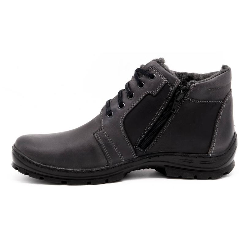 Polbut Chaussures d'hiver pour hommes K9s grises 1