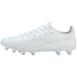 Chaussures de football Puma King Pro Fg M 105608 05 blanc blanc 2