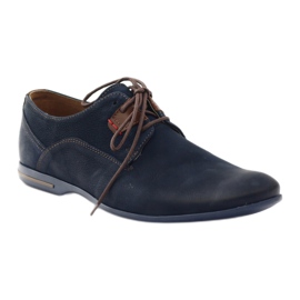 Riko Men's Men's Casual 813 Navy Blue Shoes bleu 1 Riko Men's Men's Casual 813 Navy Blue Shoes bleu 1