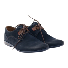 Riko Men's Men's Casual 813 Navy Blue Shoes bleu 4 Riko Men's Men's Casual 813 Navy Blue Shoes bleu 4