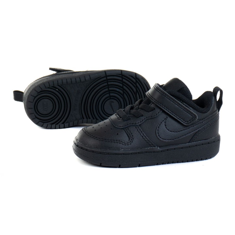 Chaussures Nike Court Borough Low 2 (TDV) Jr BQ5453-001 noir 1