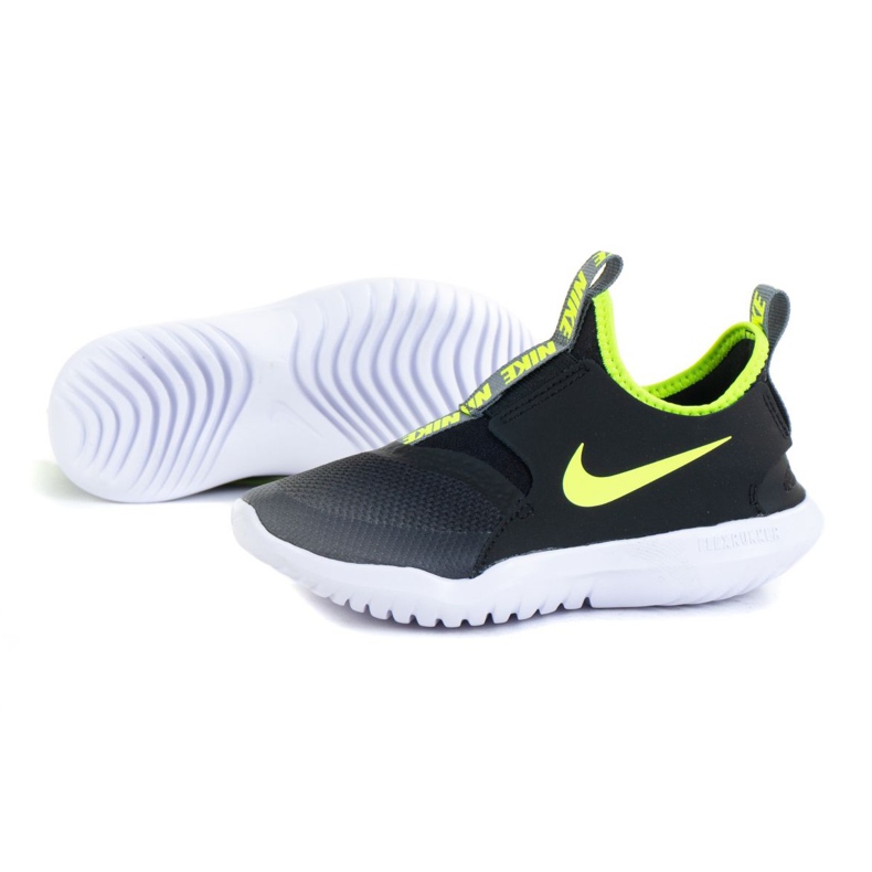 Chaussures Nike Flex Runner (PS) Jr AT4663-019 le noir 1