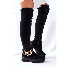 PB1 Cuissardes en daim Auckland noires le noir 3