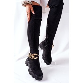 PB1 Cuissardes en daim Auckland noires le noir 4