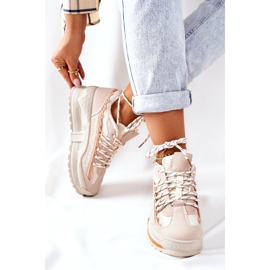 PS1 Chaussures de sport femme Baskets Beige Aland 1